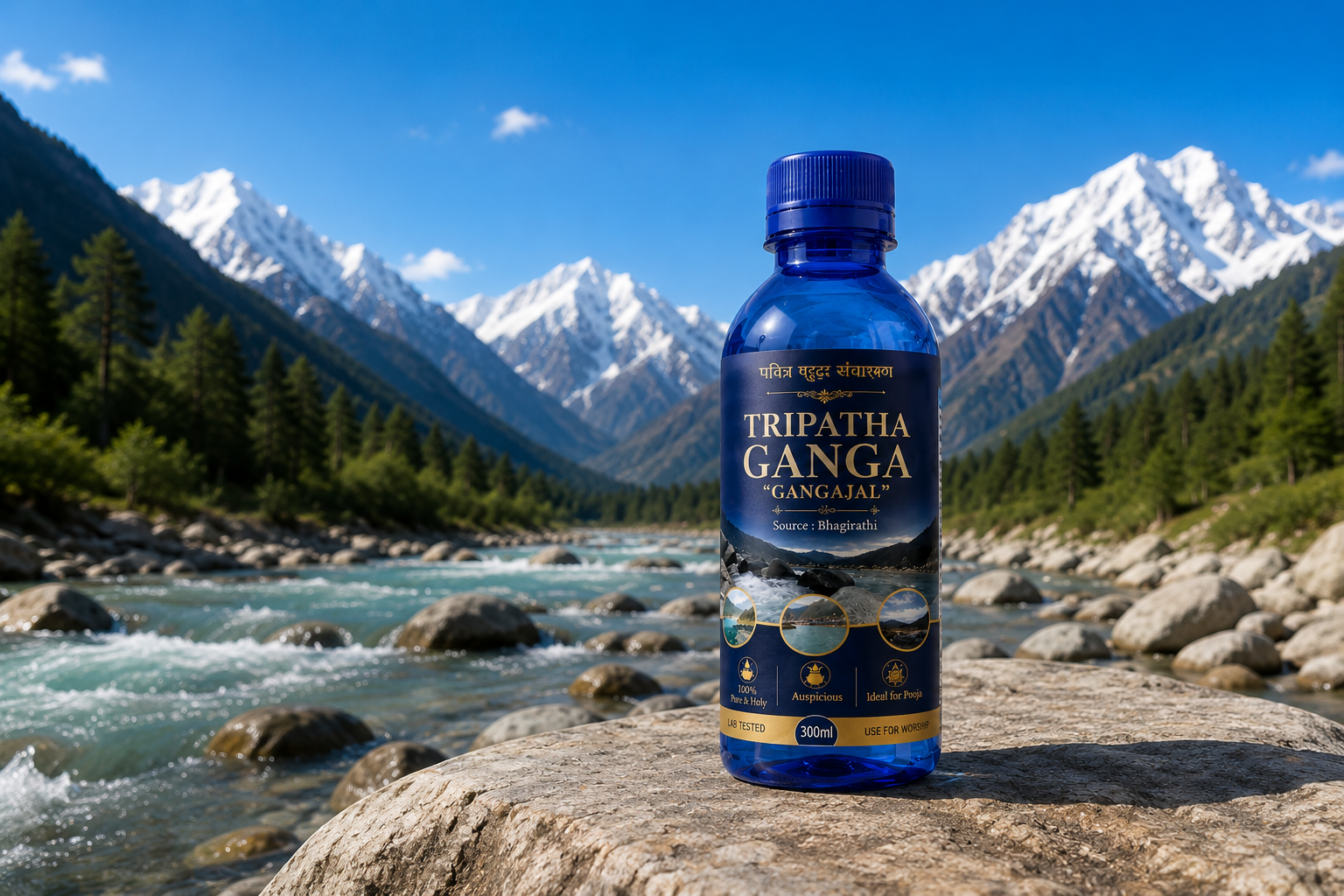 Glacial Purity: High Dissolved Oxygen & Natural Minerals